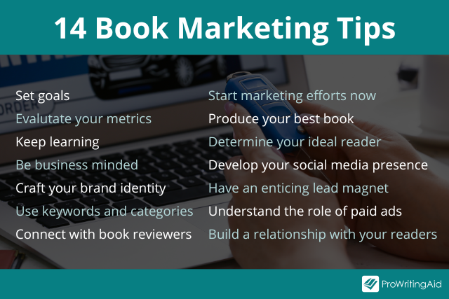 14 book marketing tips