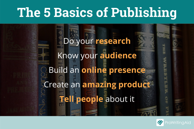 The 5 basics of publishing