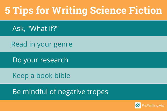 5 science fiction writing tips