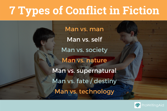 The 7 types of conflict in fiction