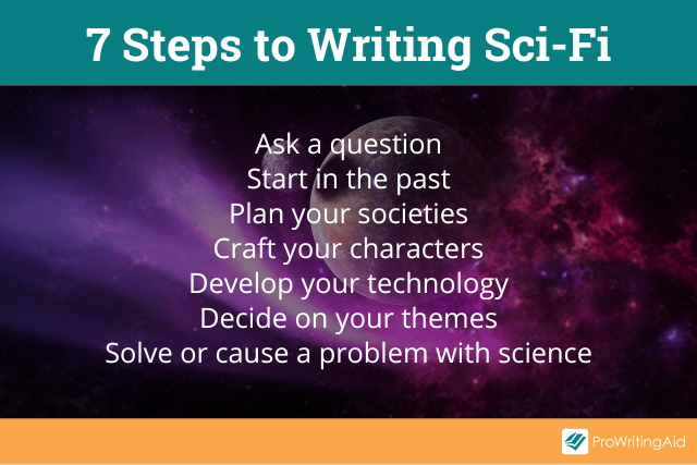 7 steps to writing sci-fi