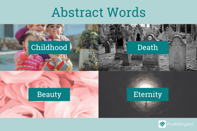 Examples of abstract words