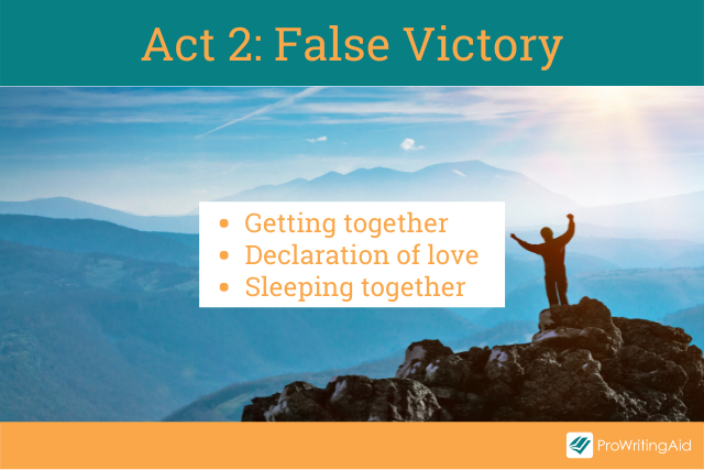 Act 2, the false victory