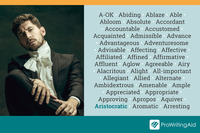 Adjectives Starting With Letter A The Full List