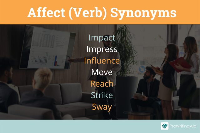 Affect verb synonyms