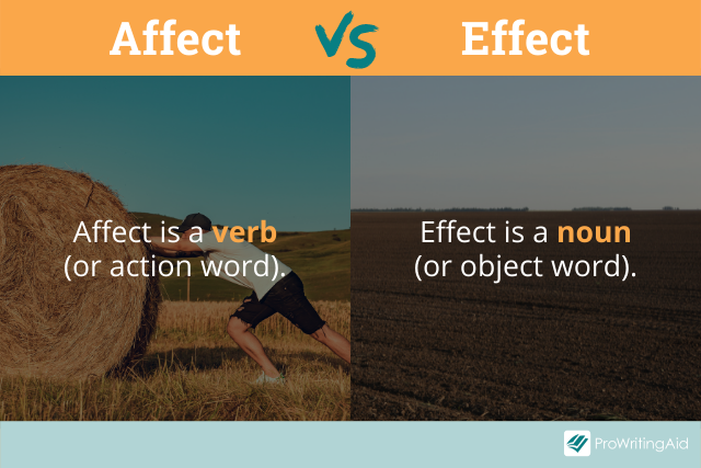 Affect vs effect definitions