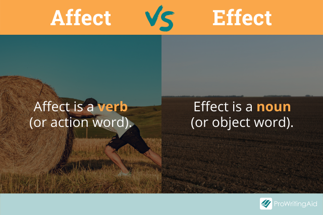 effect and affect –