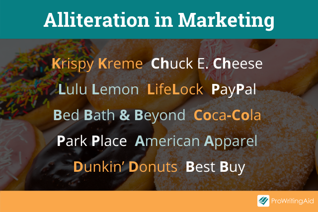 Alliteration in marketing