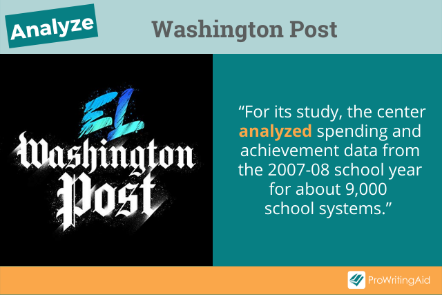 ANALYSE definition in American English