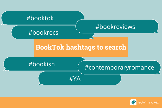 BookTok hashtags