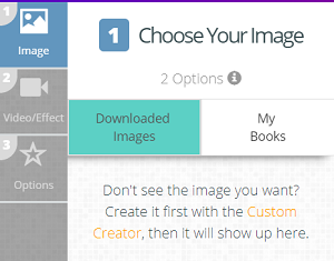 Book Brush Video creator