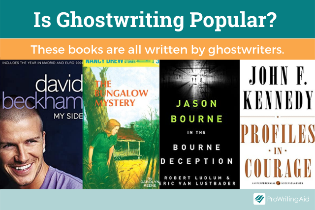 Books written by ghostwriters