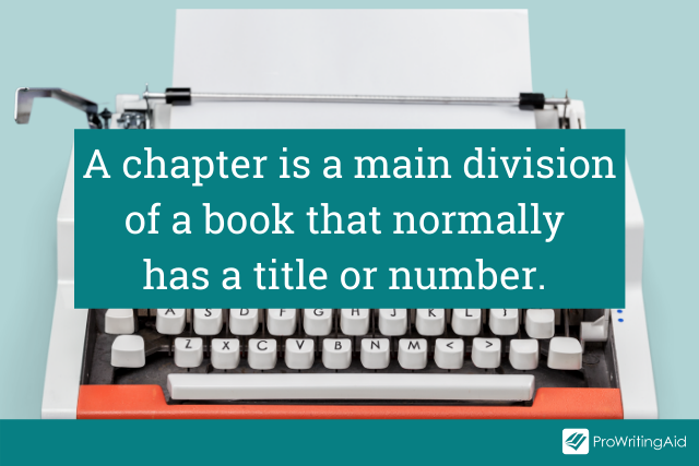 How To Structure A Novel Chapter