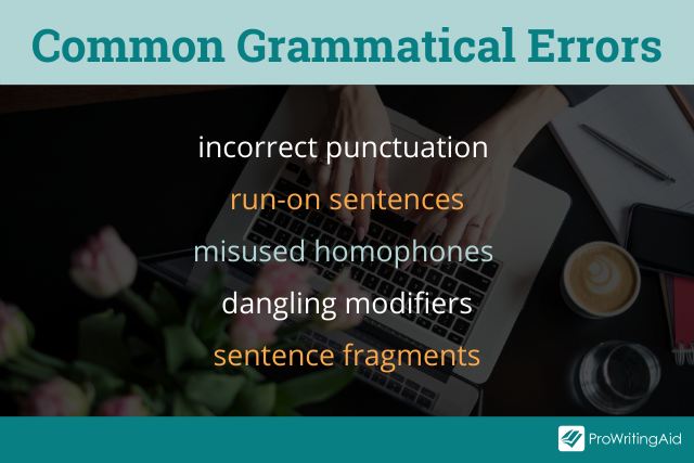 Common grammatical errors