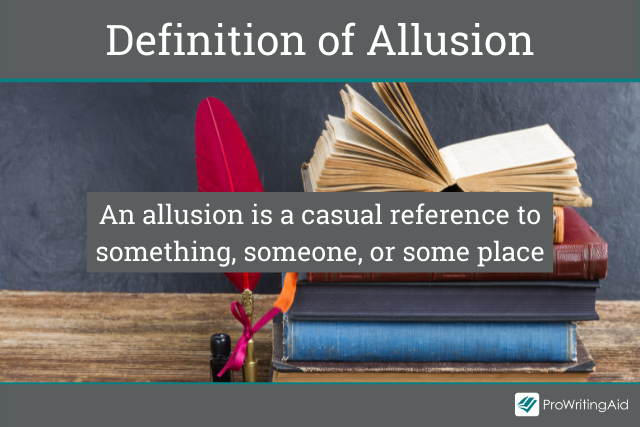 The definition of allusion