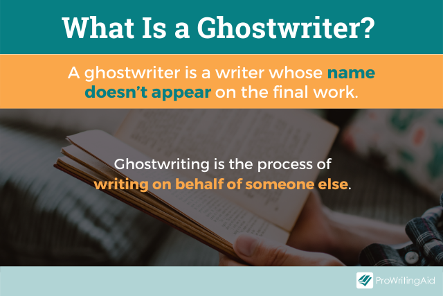 Ghostwriting definition
