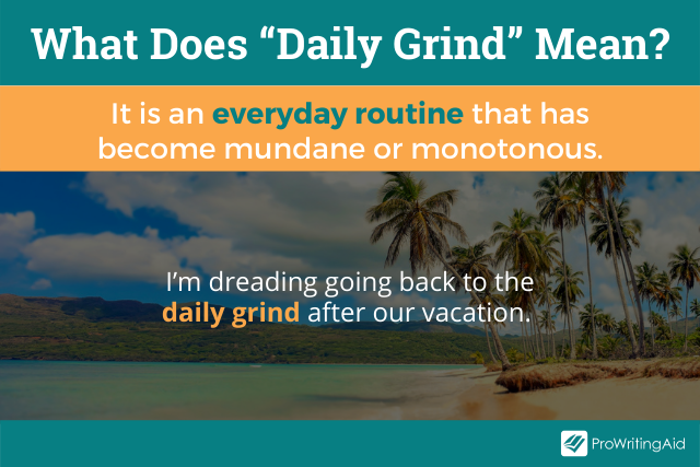 What Does Slow Your Grind Mean