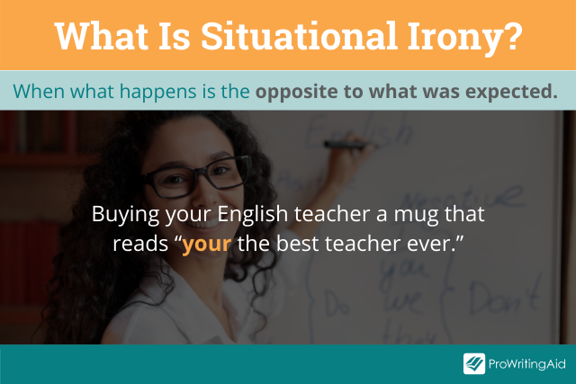 situational irony examples for kids