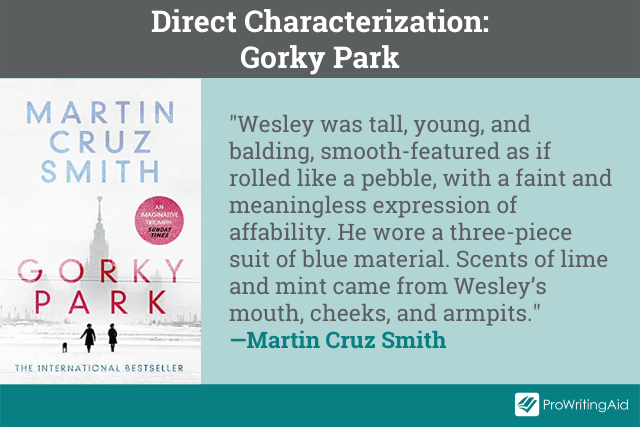 Direct characterization in Gorky Park
