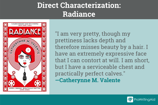 Direct characterization in radiance