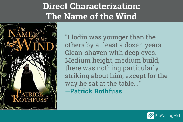 Direct characterization in the name of the wind