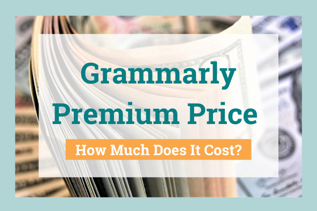 Grammarly premium price title