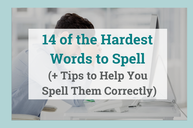 Hard Spelling Word In English 