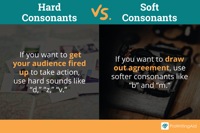 Hard consonants and soft consonants