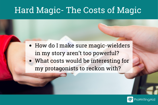 How to work out the costs of magic