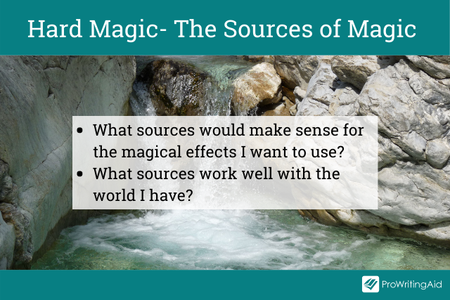 How to work out the sources of magic