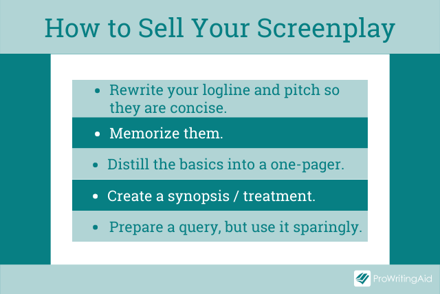 How to sell your screenplay