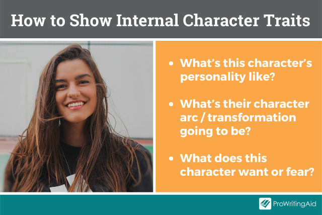 How to show internal traits