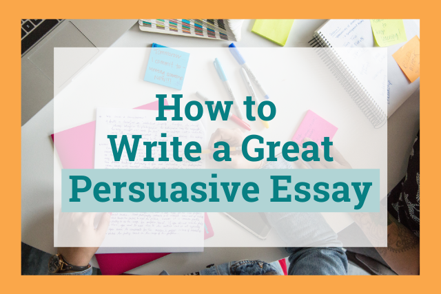 how to begin a persuasive essay
