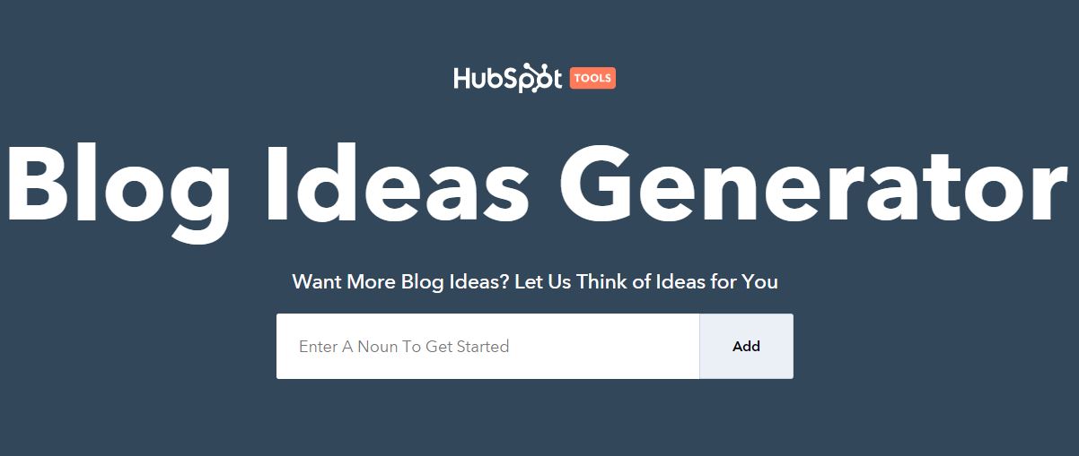 hubspot blog ideas generator