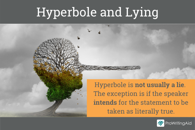 The rule for hyperbole and lying