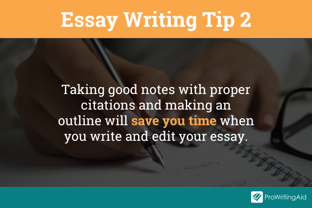 Improve your essay tip