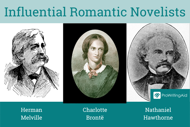 Some influential romantic novelists