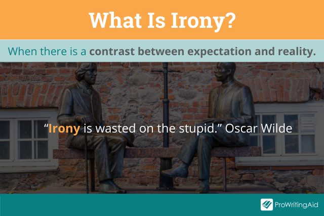 famous examples of irony