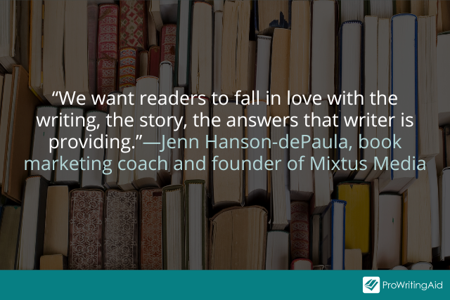 book marketing quote