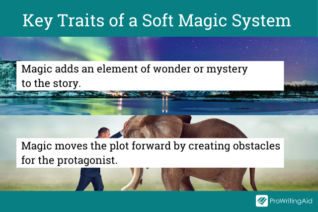 The key traits of a soft magic system