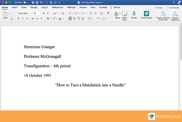 how to write name in mla format
