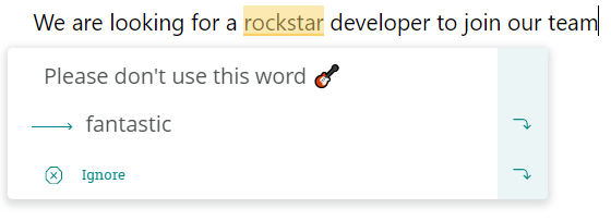 Mailchimp Style Guide Rule for Rockstars