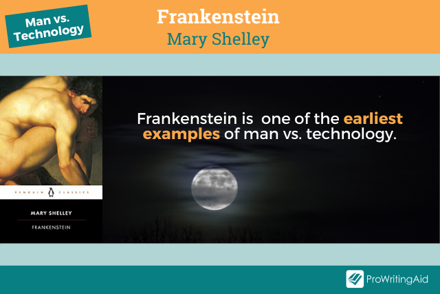 Man versus technology in Frankenstein