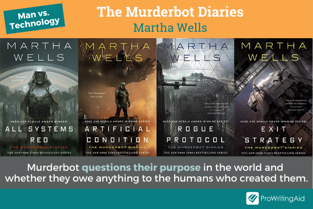 Character versus technology in the murderbot diaries