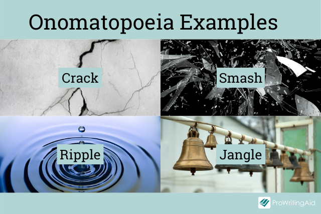 Examples of Onomatopoeia's