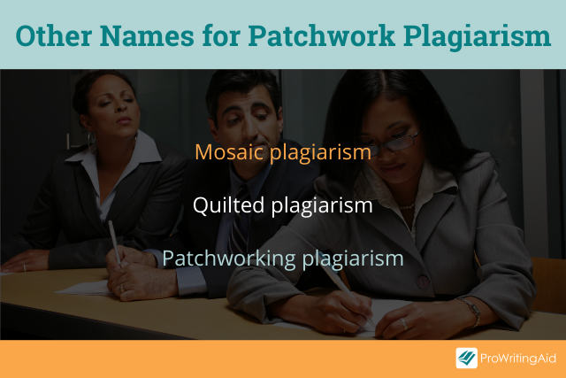 Other names for patchwork plagiarism