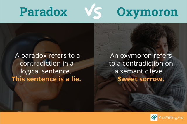 Oxymoron Vs Paradox What s The Difference 