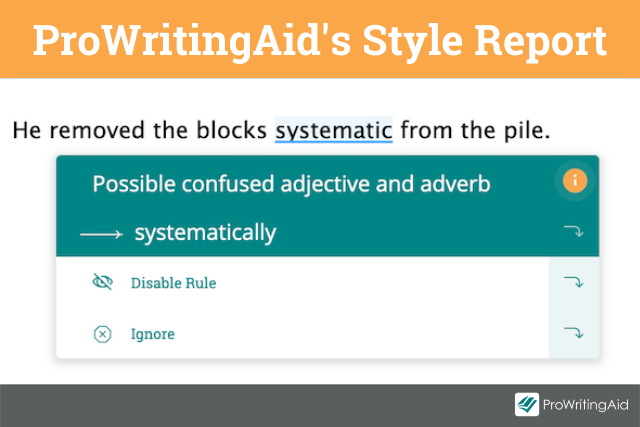 ProWritingAid's Style Report