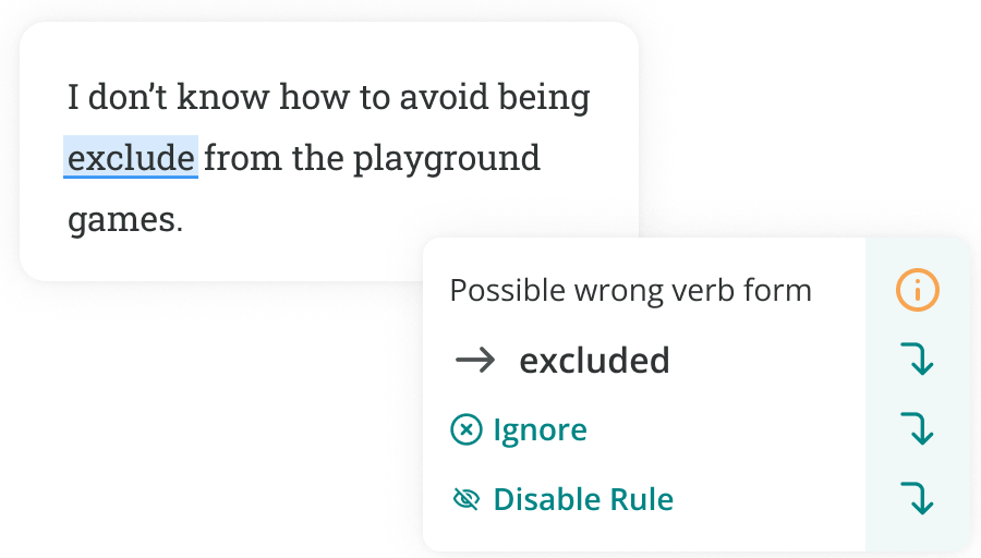 Exclude in a Sentence Correct Usage and Examples