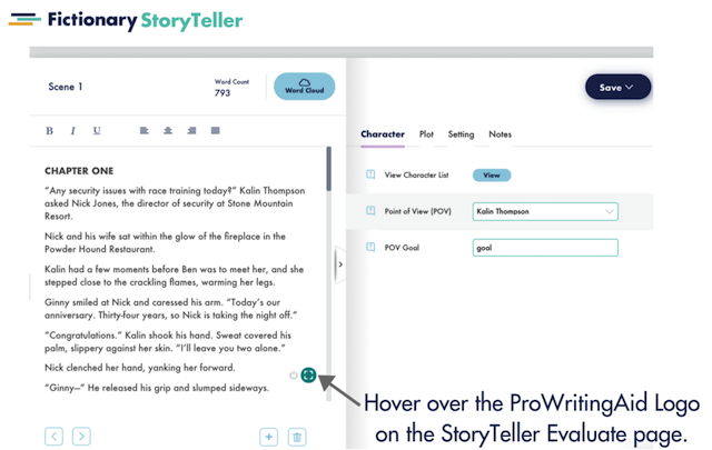 fictionary and prowritingaid